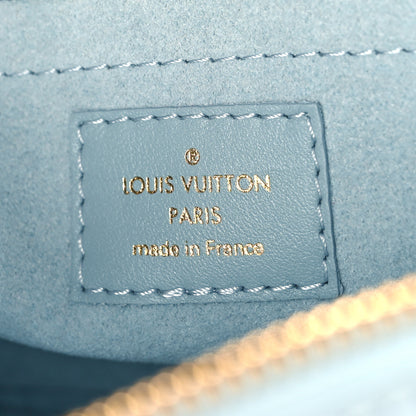 Louis Vuitton Calfskin New Wave Camera Bag Porcelain Blue 6 of 9