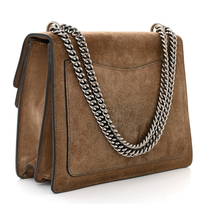 Gucci Suede Medium Dionysus Shoulder Bag Taupe 3 of 12