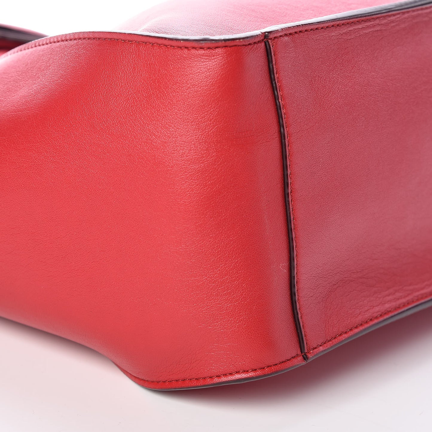 Eco Alter Nappa Perforated Crossbody Tote Lover Red