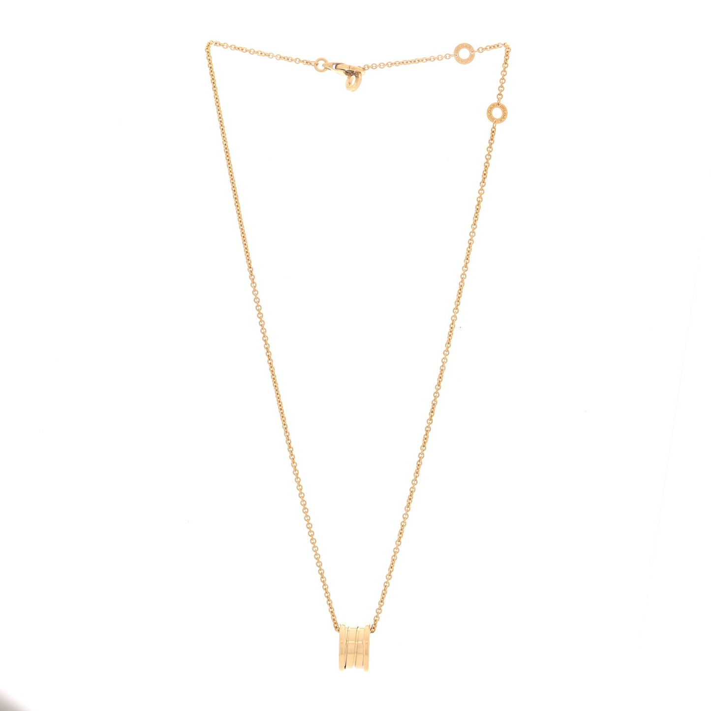 18K Yellow Gold B.Zero1 Pendant Necklace