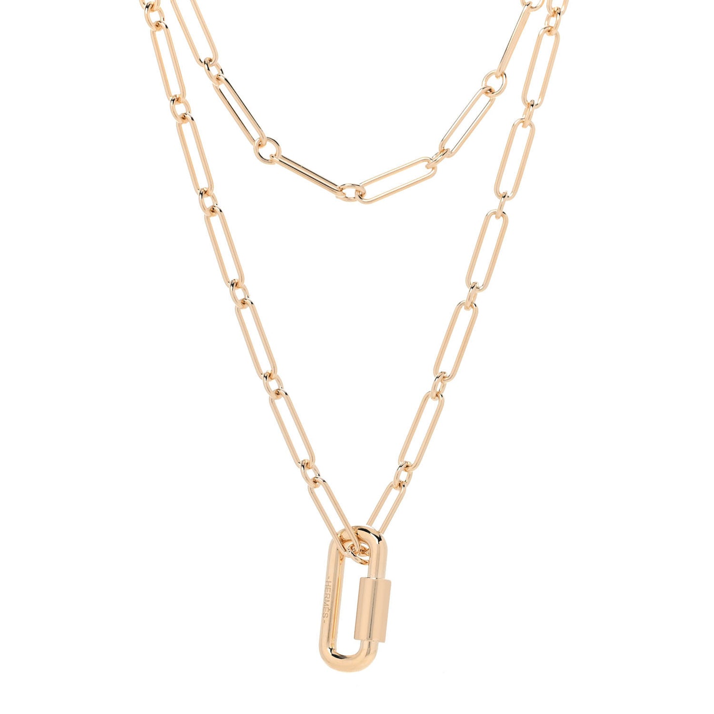 Permabrass Curiosite Long Necklace