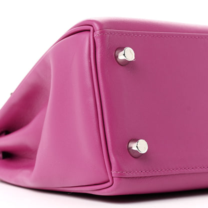 Hermes Swift Kelly Retourne 25 Rose Pourpre 9 of 11