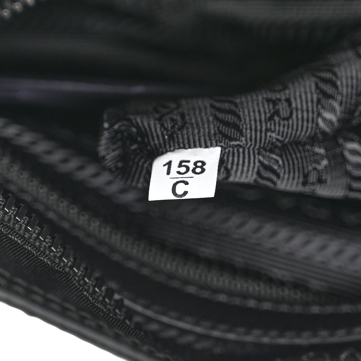 Prada Tessuto Nylon Saffiano Flat Messenger Bag Black 7 of 10
