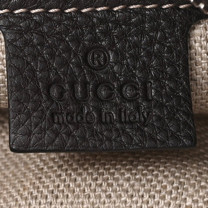 Gucci Monogram Medium Icon Bit Hobo Dark Brown 6 of 10
