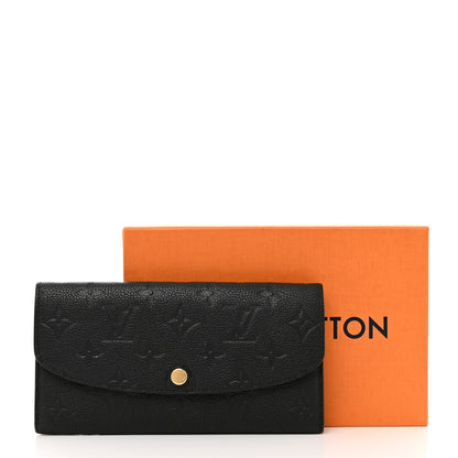 Louis Vuitton Empreinte Emilie Wallet Black Dune 16 of 16