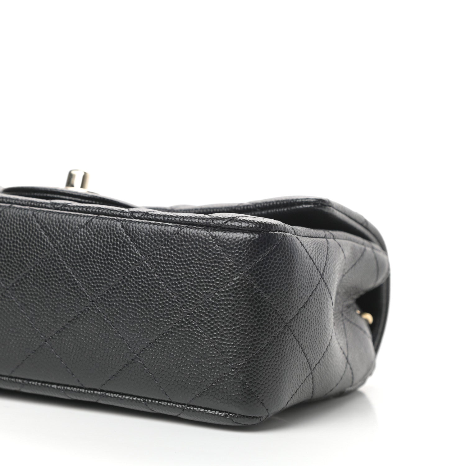 Chanel Caviar Quilted Mini Rectangular Flap Black 9 of 10