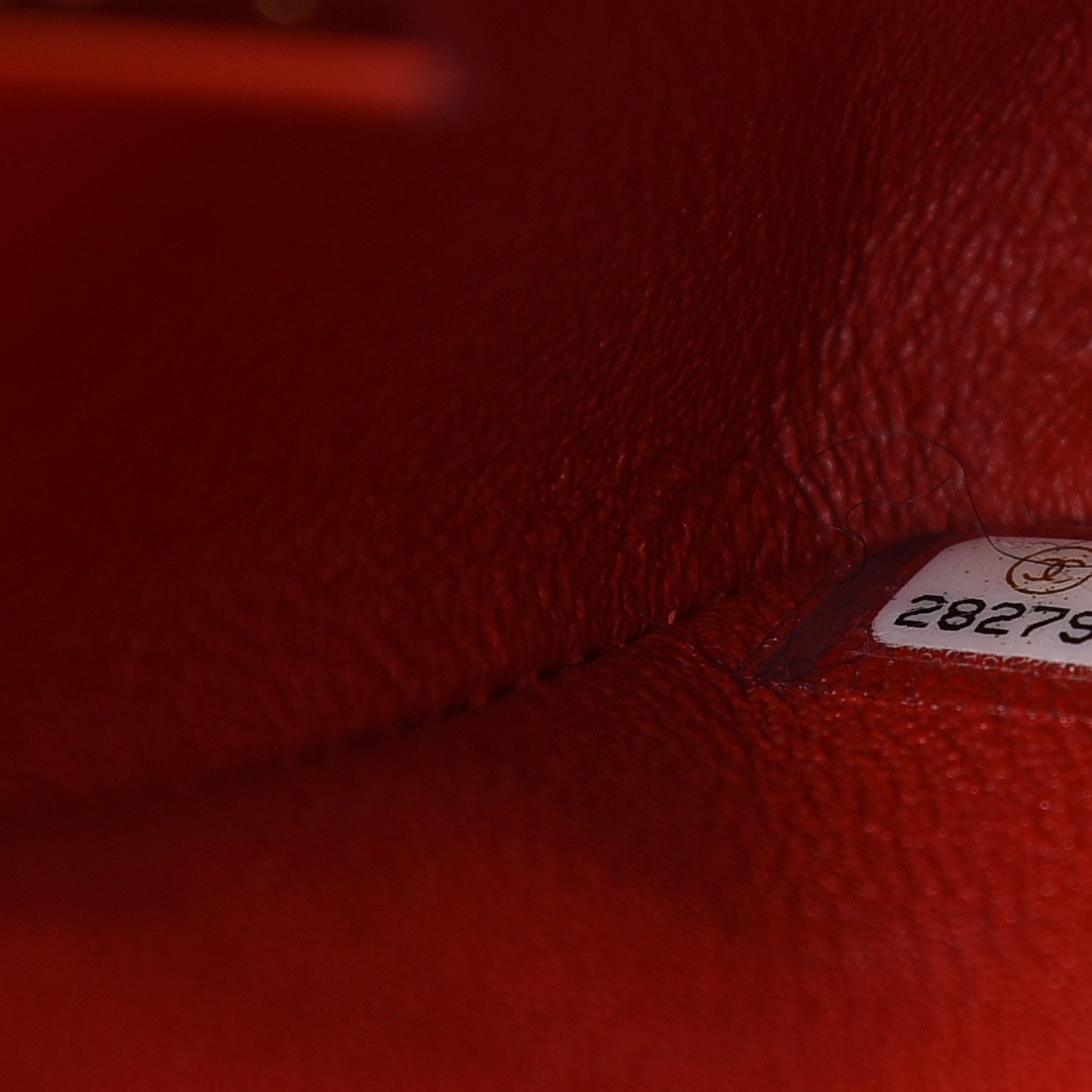 Chanel Aged Calfskin Quilted 2.55 Reissue Mini Flap Red 9 of 10