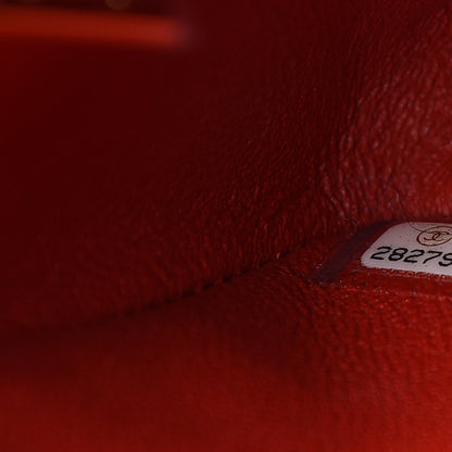 Chanel Aged Calfskin Quilted 2.55 Reissue Mini Flap Red 9 of 10