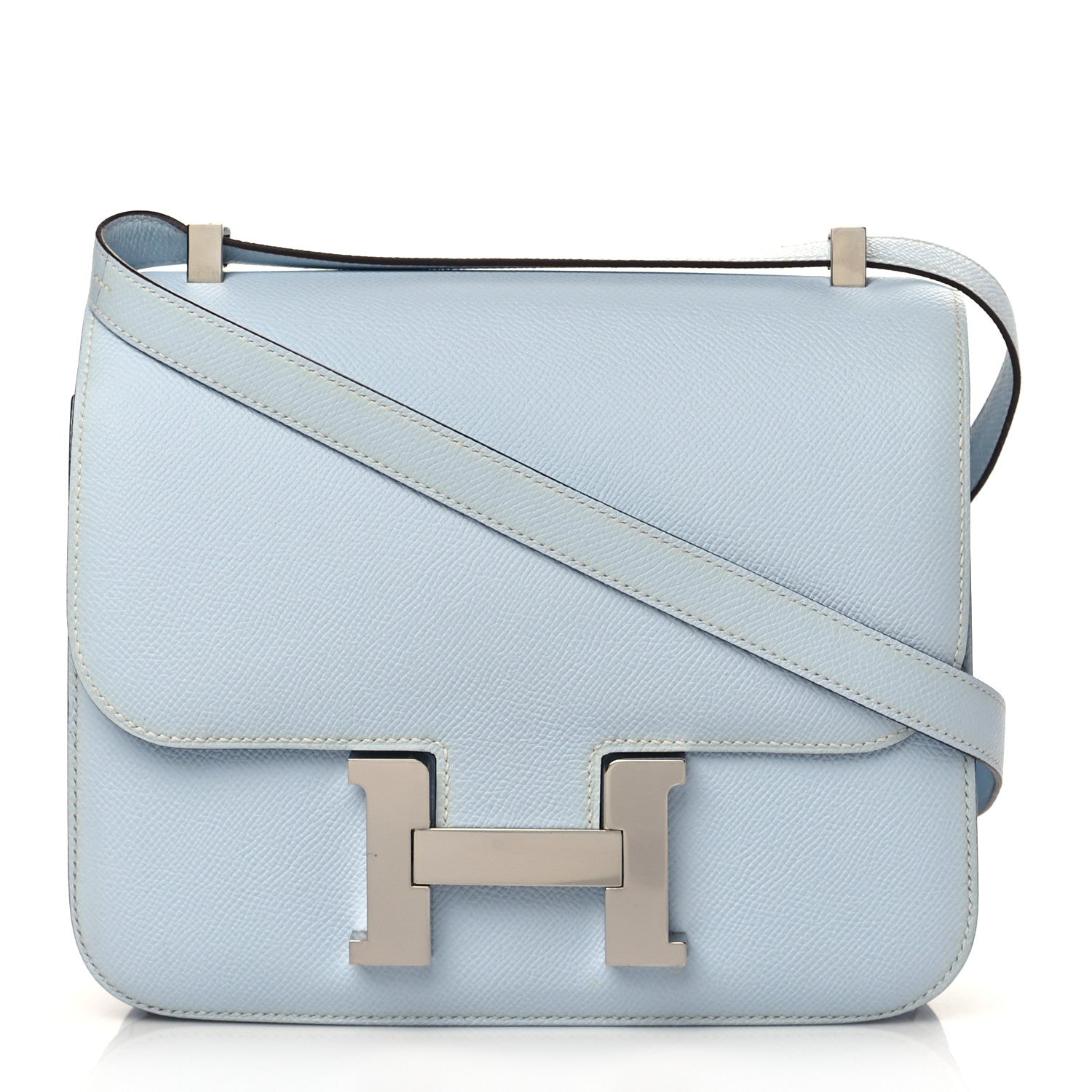 Hermes Epsom Constance 24 Bleu Brume 1 of 9