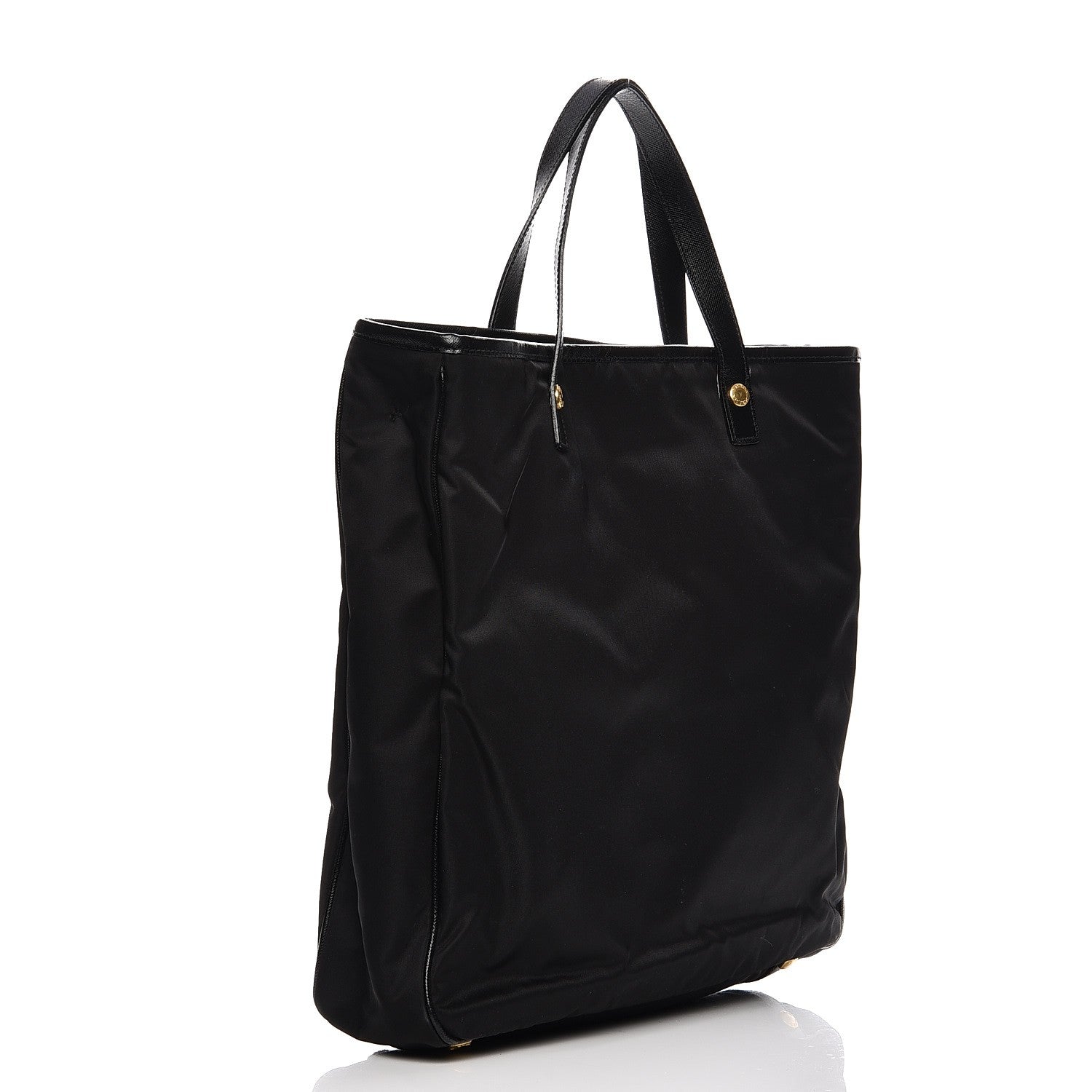 Prada Tessuto Nylon Oro Tote Nero Black 3 of 12