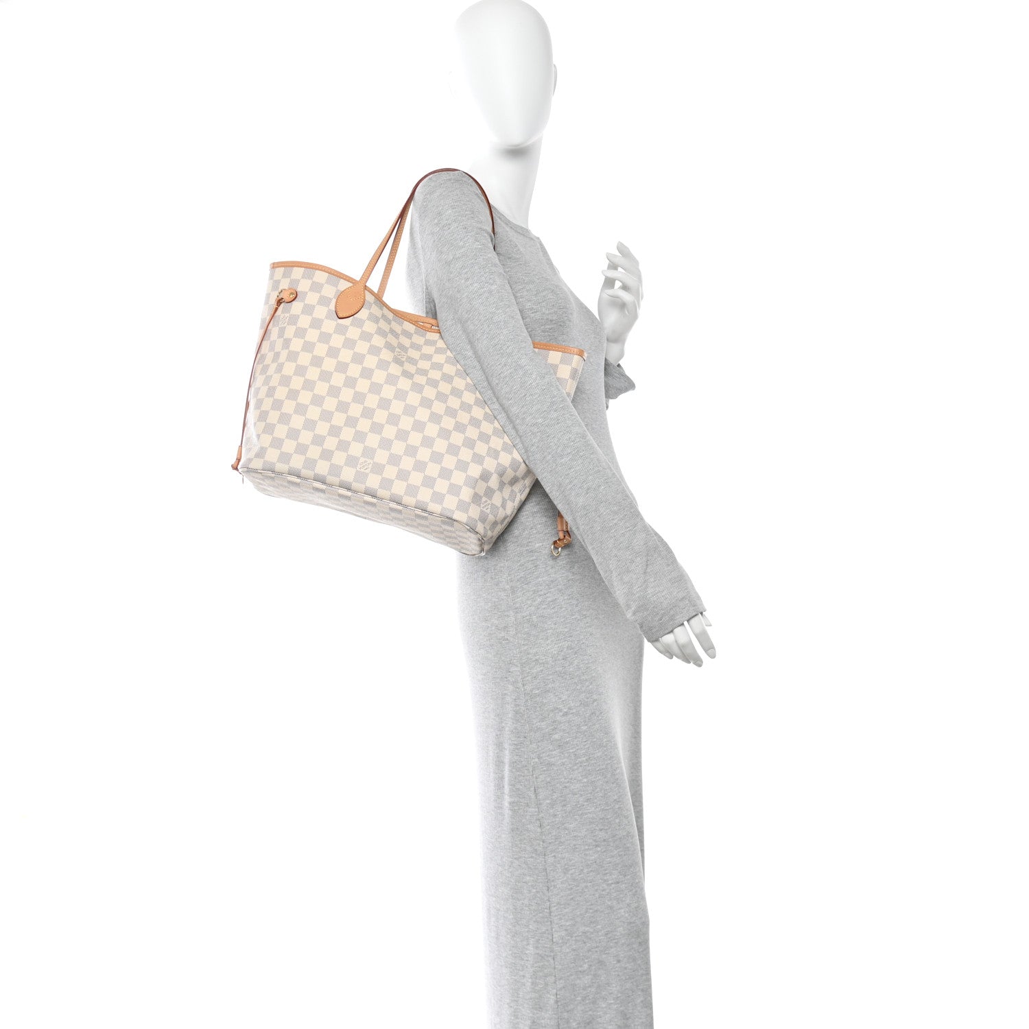 Louis Vuitton Damier Azur Neo Neverfull MM 2 of 14