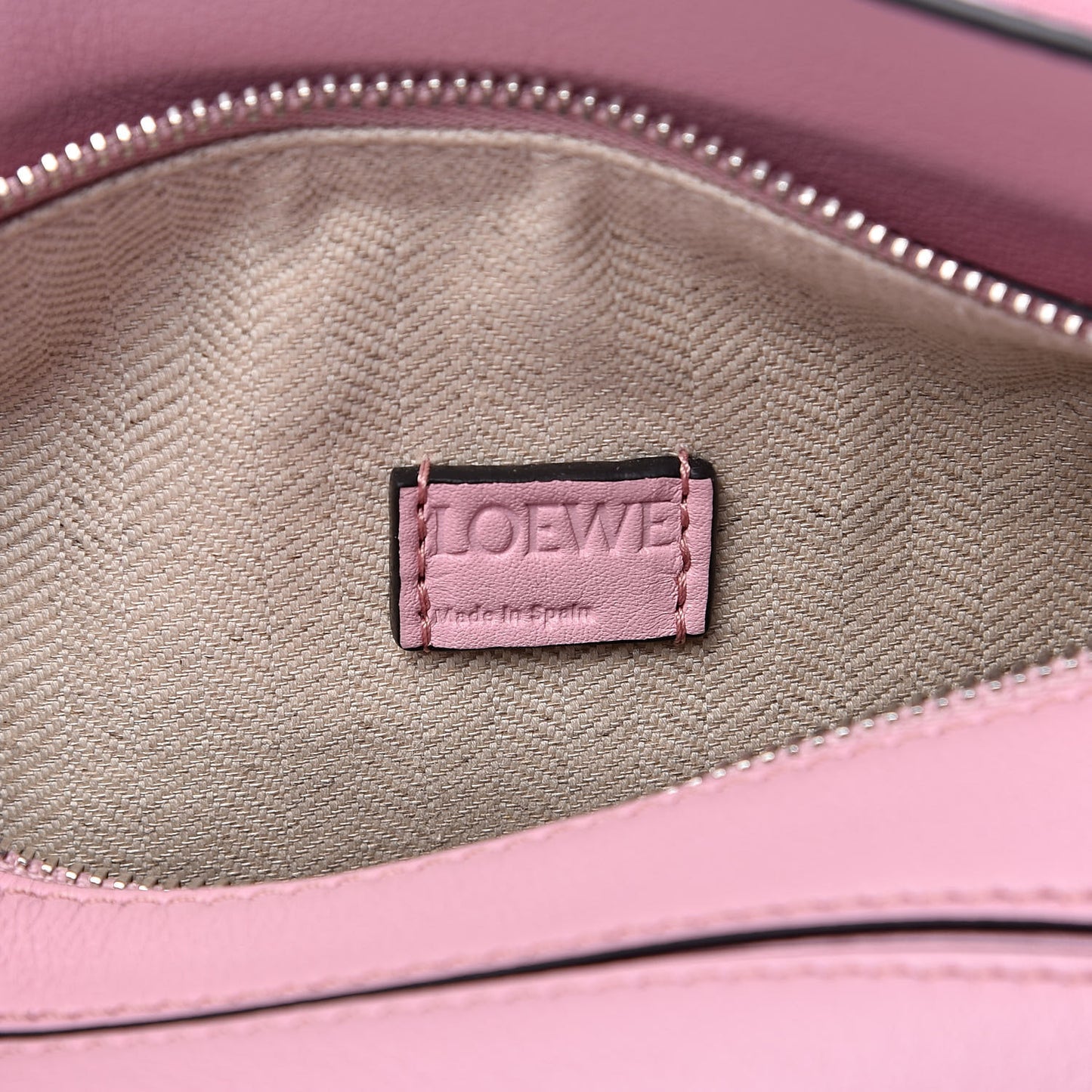Calfskin Mini Puzzle Bag Pastel Pink