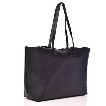 Saint Laurent Calfskin Large Shopping Tote Black 3 of 14