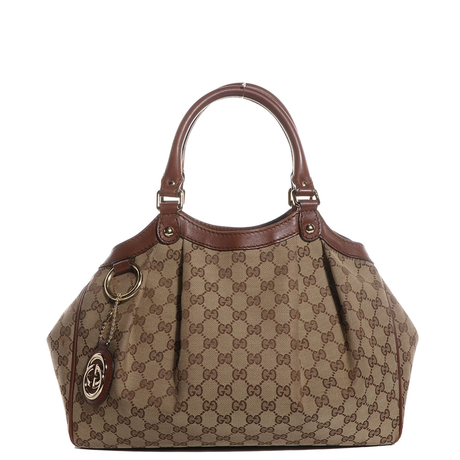 Gucci Monogram Medium Sukey Tote Brown 1 of 9