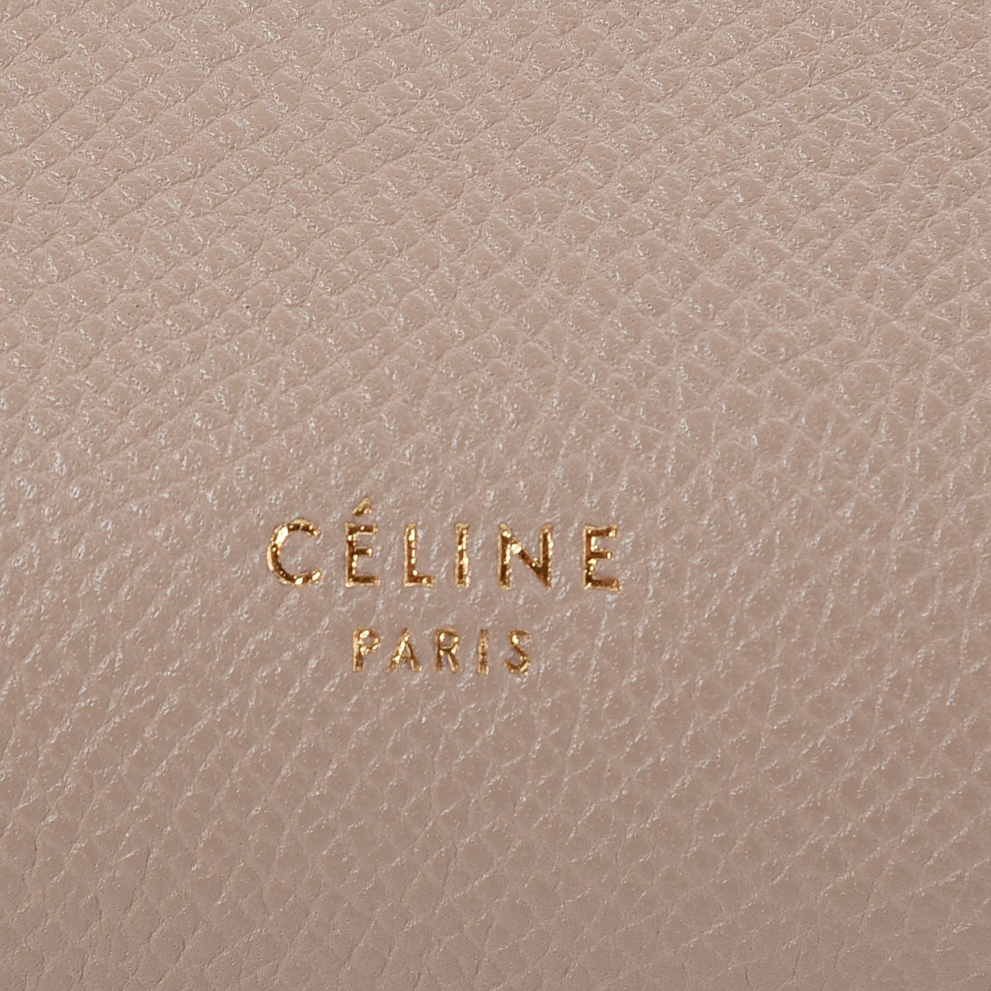 Grained Calfskin Mini Belt Bag Light Taupe
