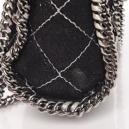 Stella McCartney Shaggy Deer Quilted Mini Falabella Black 9 of 9