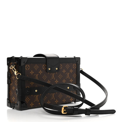 Louis Vuitton Monogram Petite Malle Black 2 of 9