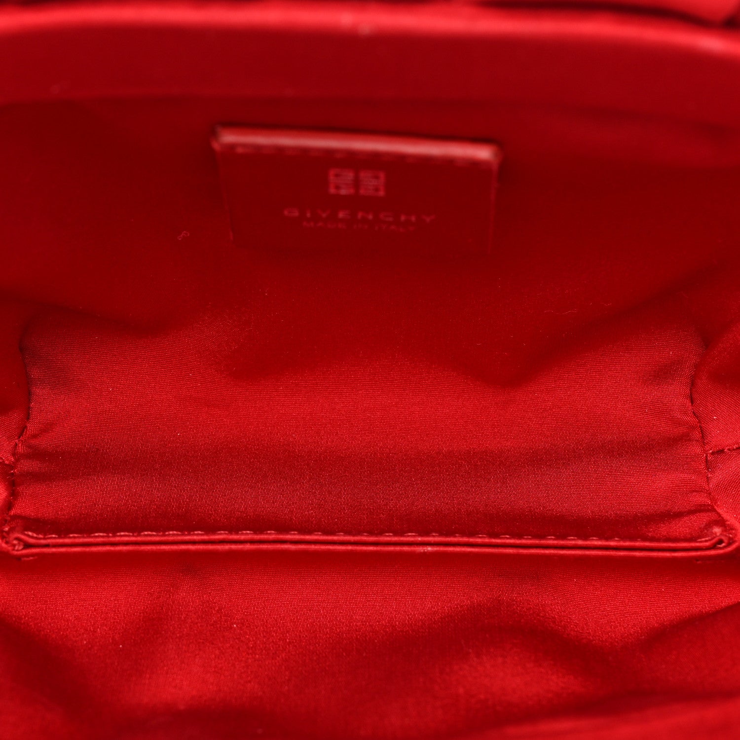 Givenchy Satin Mini Kenny Shoulder Bag Red 5 of 9