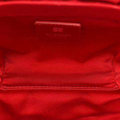 Givenchy Satin Mini Kenny Shoulder Bag Red 5 of 9