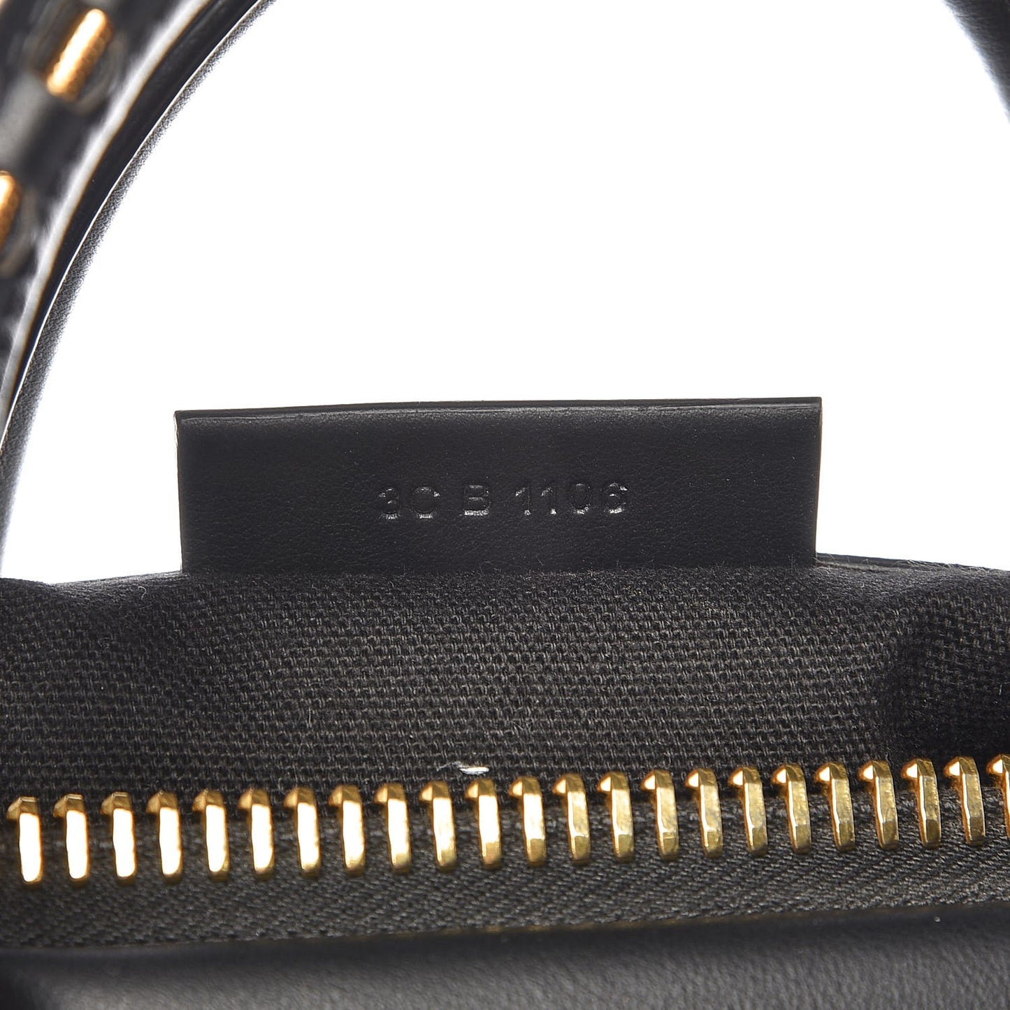 Calfskin Chain Detail Small Antigona Black