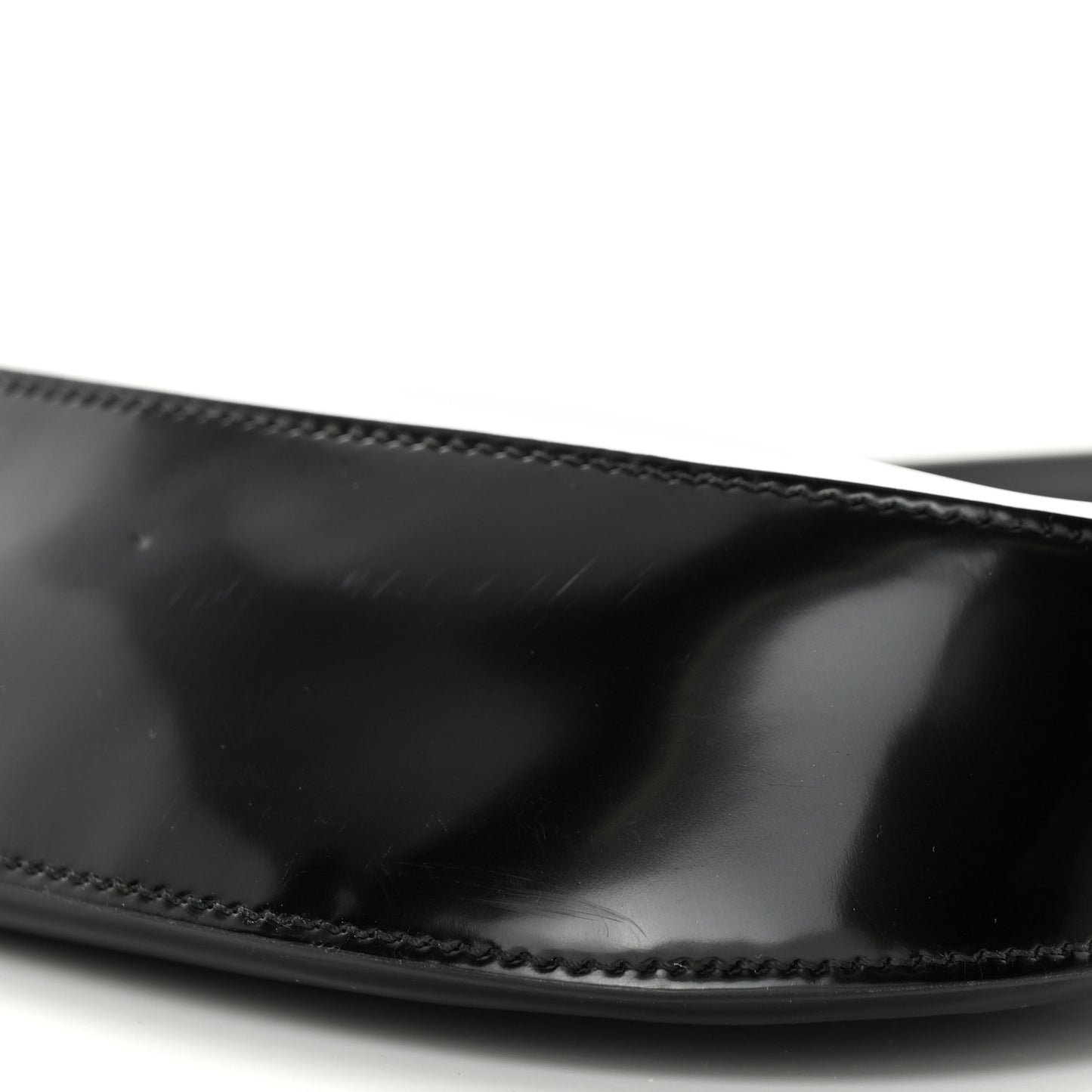 Spazzolato Cleo Shoulder Bag Black