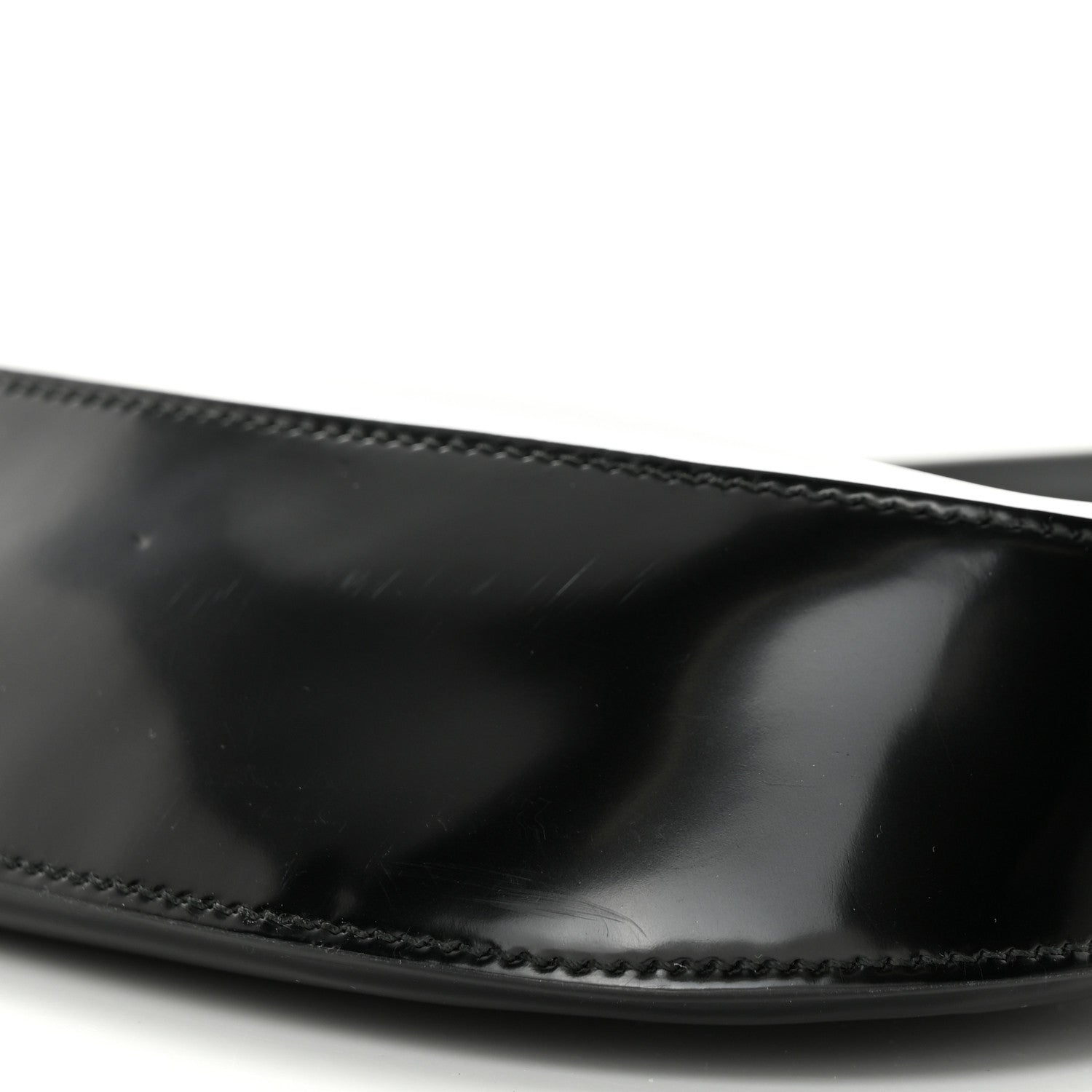 Prada Spazzolato Cleo Shoulder Bag Black 10 of 11