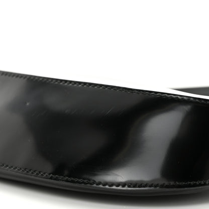 Prada Spazzolato Cleo Shoulder Bag Black 10 of 11