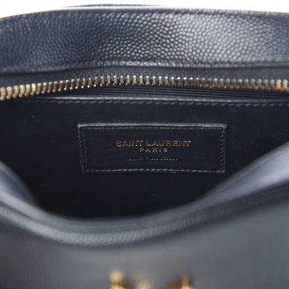Saint Laurent Grain De Poudre Small Classic Monogram Camera Bag Black 6 of 8