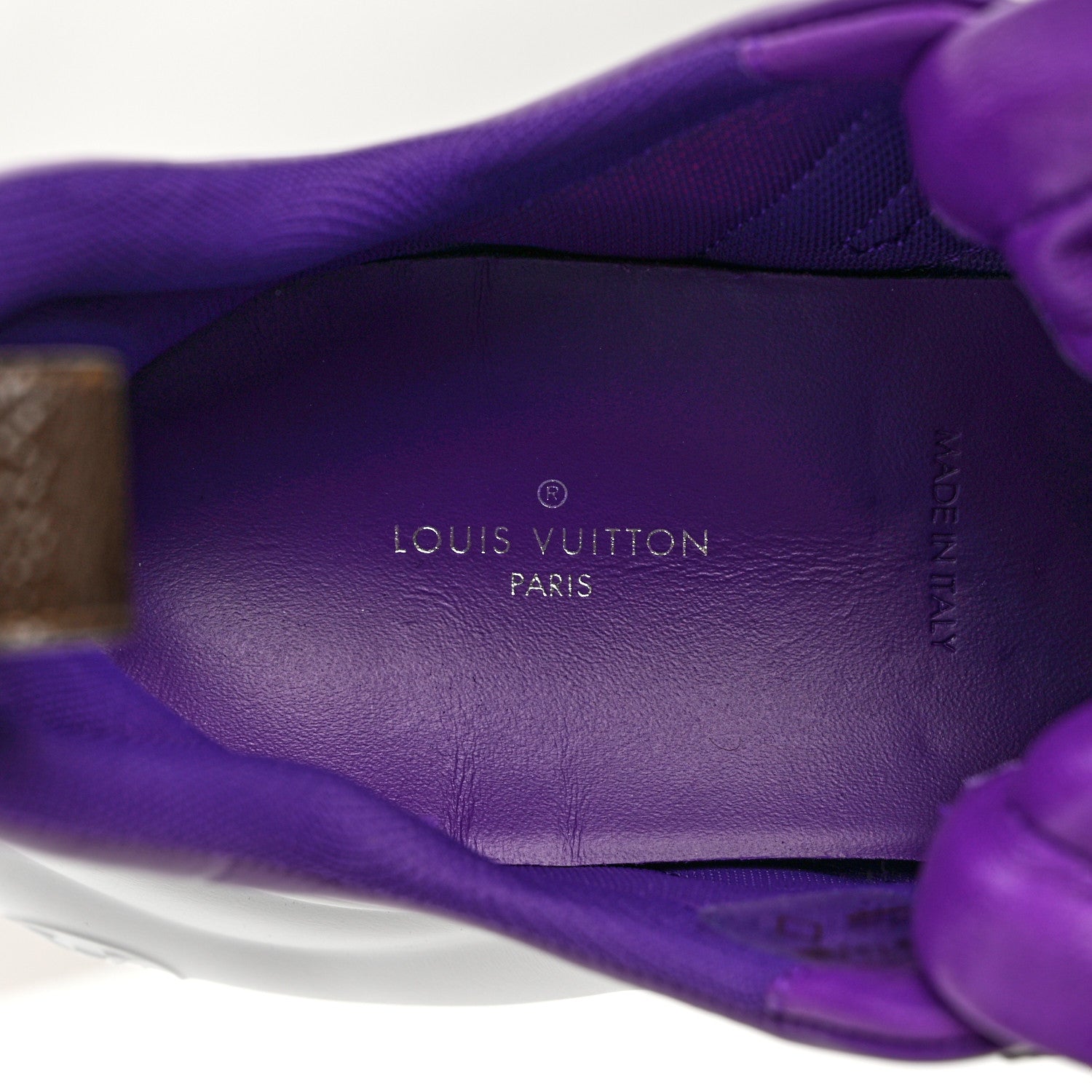 Louis Vuitton Calfskin Technical Nylon LV Archlight Sneakers 37.5 White Pink Purple 7 of 9