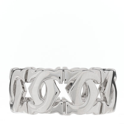 Cartier 18K White Gold Entrelaces Ring 48 4.5 3 of 4