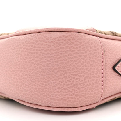 Gucci Monogram Mini Bree Messenger Bag Beige Soft Pink 10 of 12