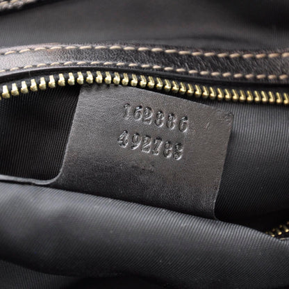 Gucci Dialux Medium Britt Shoulder Bag Black 9 of 10