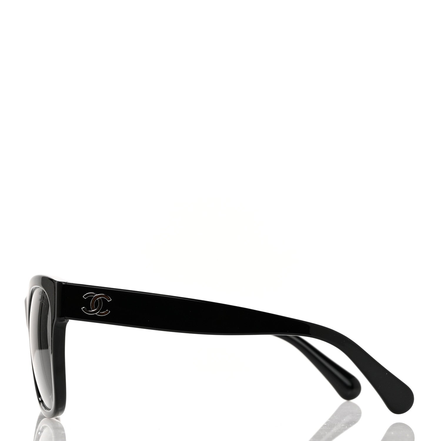 Chanel Acetate Square CC Sunglasses 5380 Black 3 of 6