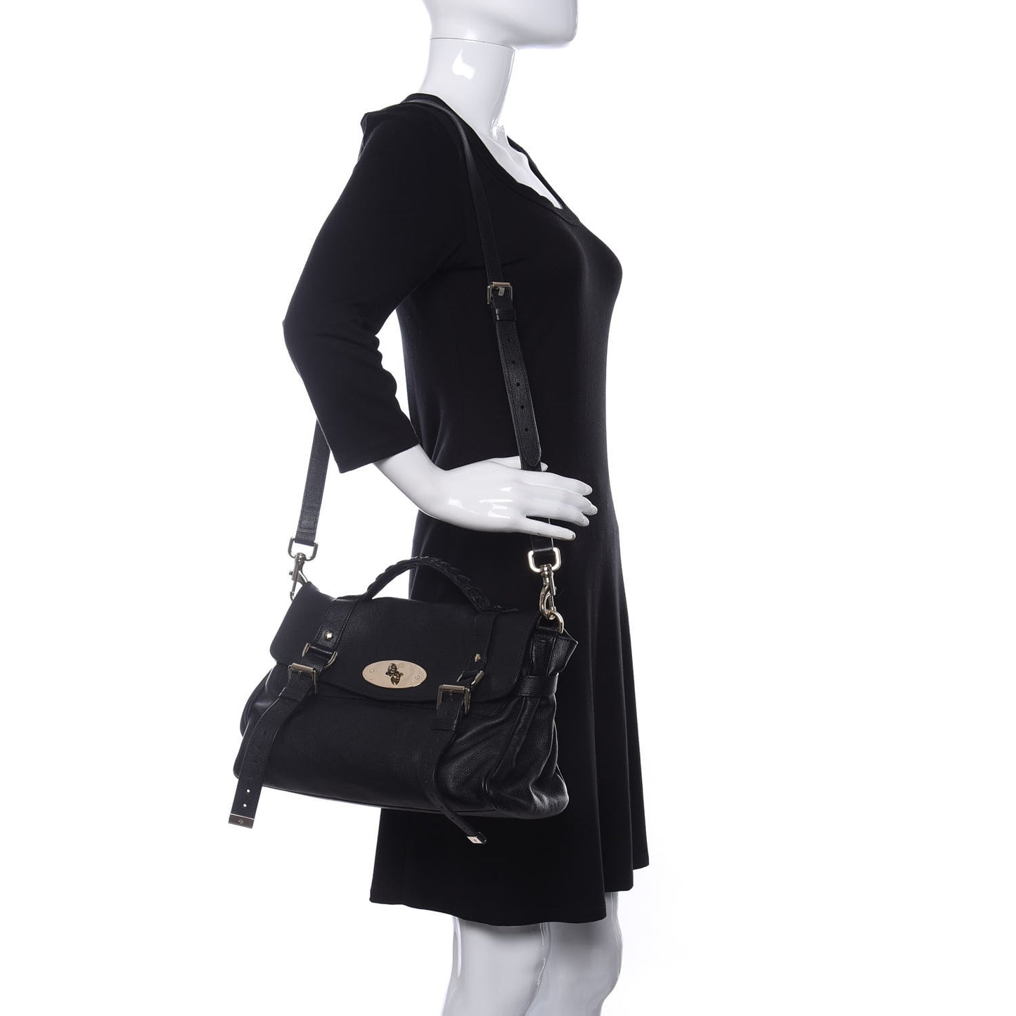 Polished Buffalo Medium Alexa Black
