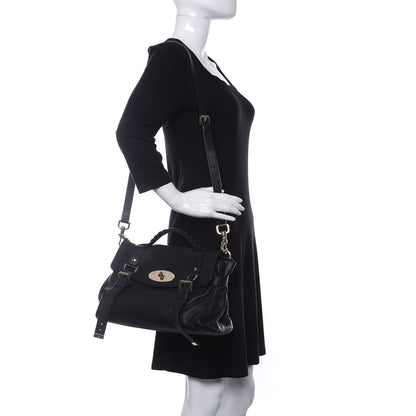 Mulberry Polished Buffalo Medium Alexa Black 2 of 12