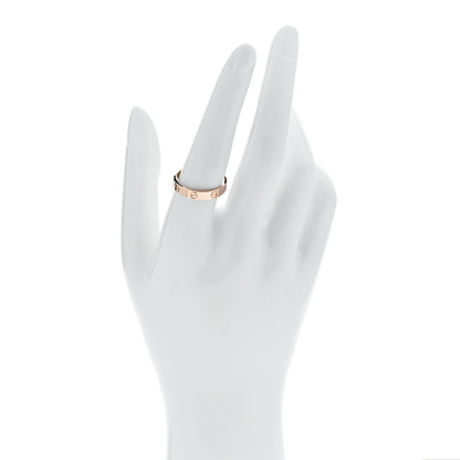 Cartier 18K Pink Gold 3.5mm LOVE Wedding Band Ring 57 8 2 of 5