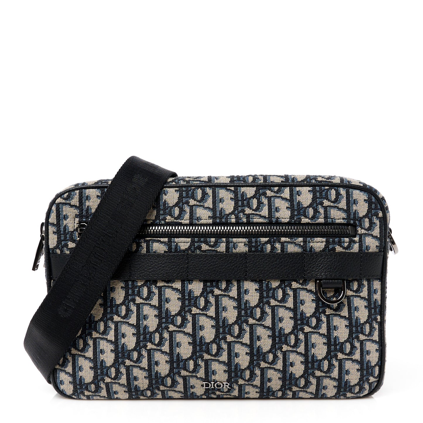HOMME Oblique Maxi Safari Messenger Beige Black