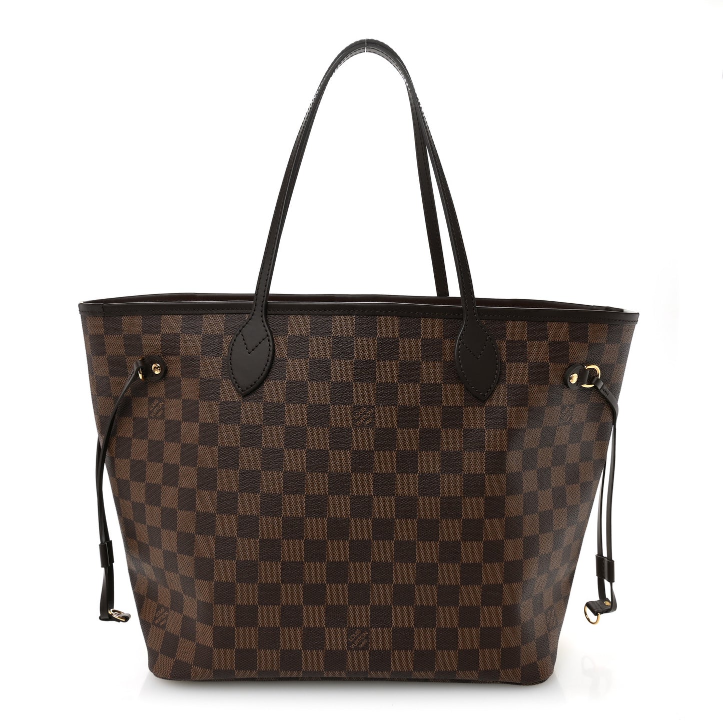 Damier Ebene Neo Neverfull MM Rose Ballerine