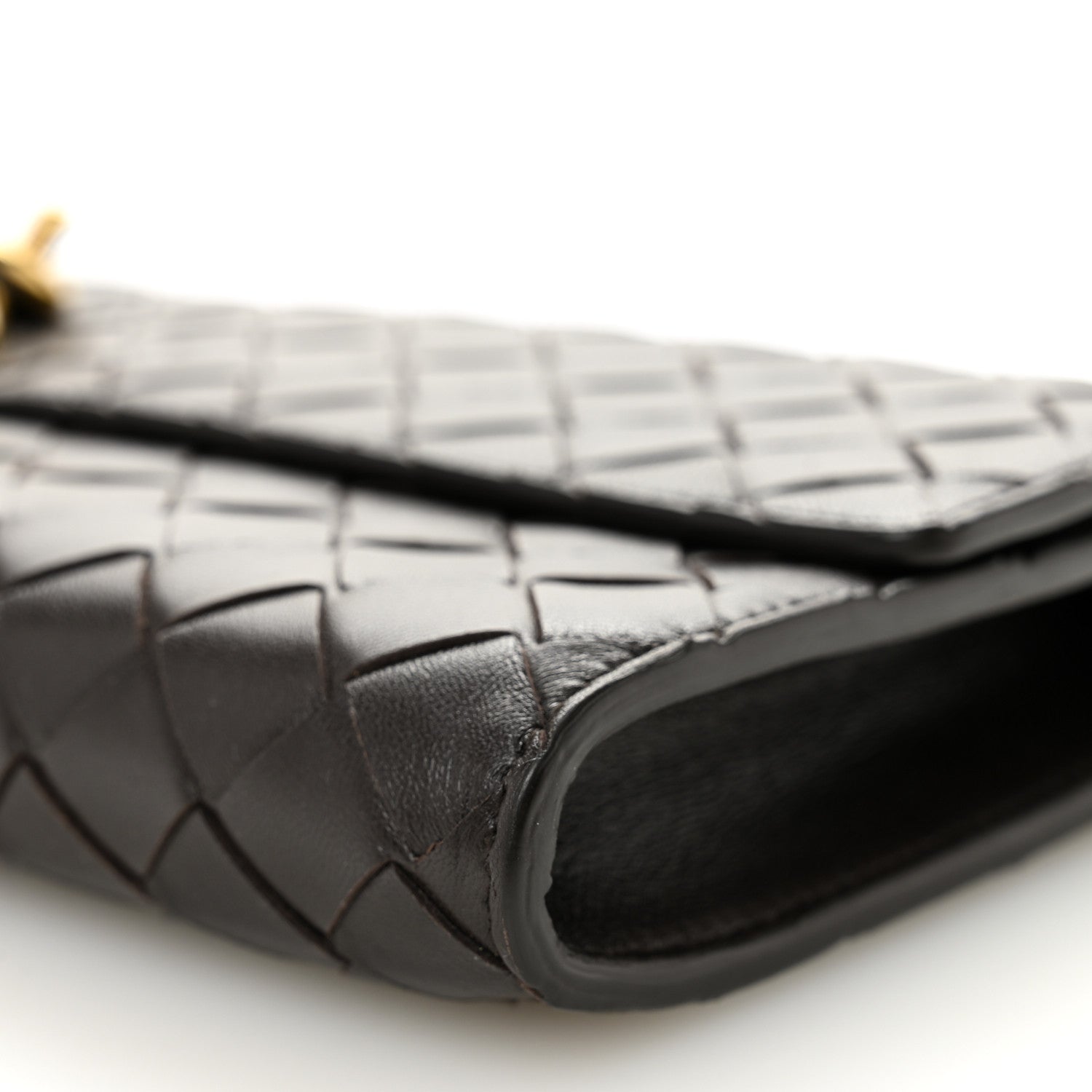 Bottega Veneta Nappa Intrecciato Long Andiamo Top Handle Clutch Fondant 10 of 10
