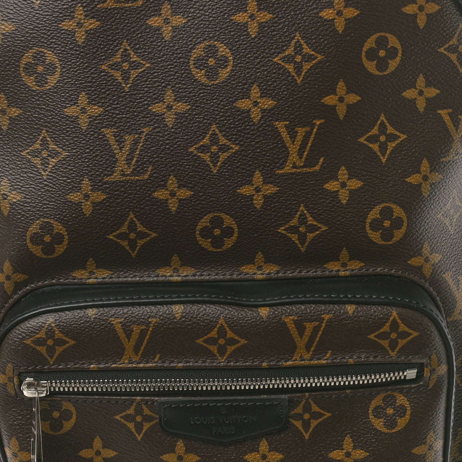 Louis Vuitton Monogram Macassar Josh Backpack 7 of 9