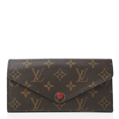 Louis Vuitton Monogram Josephine Wallet Rouge 2 of 13