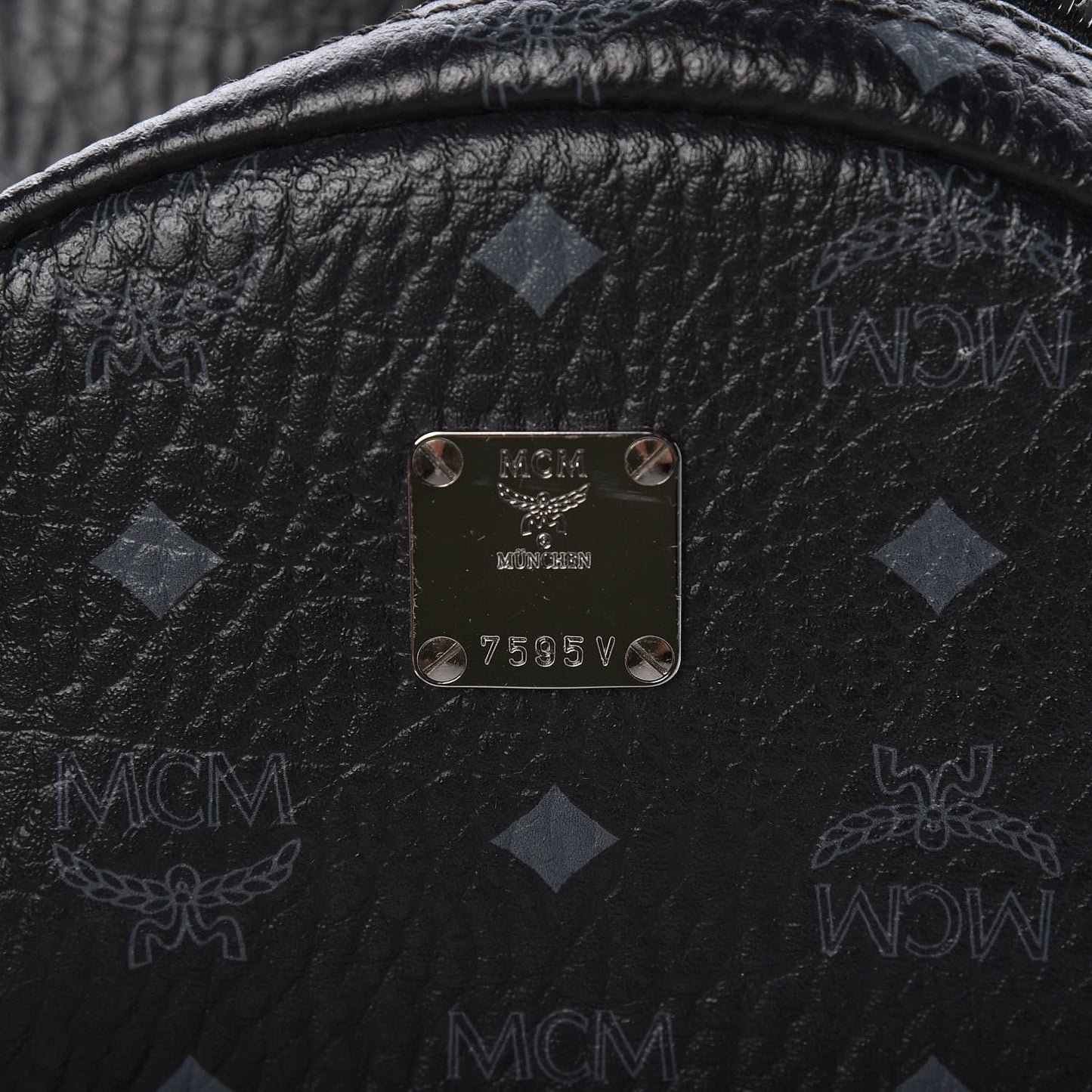 Visetos Small Side Stud Stark Backpack Black