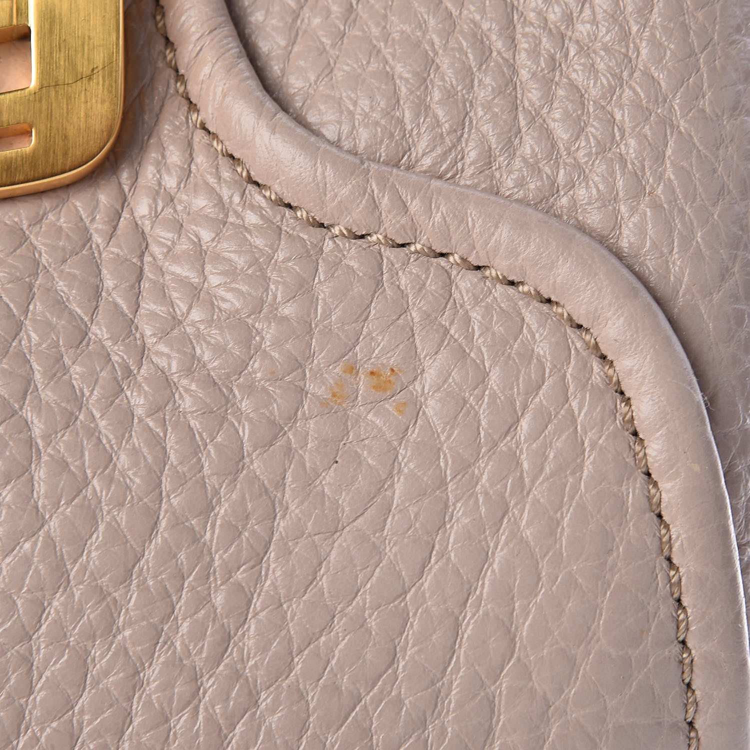 Fendi Vitello Small Chameleon Tote Beige Cipria 14 of 18