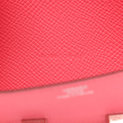 Hermes Epsom Constance Long Wallet Rose Azalee 7 of 17