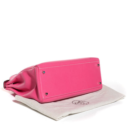 Hermes Epsom Candy Kelly Retourne 35 Rose Tyrien Rubis 6 of 26