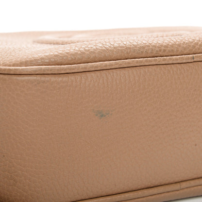 Gucci Pebbled Calfskin Small Soho Disco Bag Rose Beige 8 of 8
