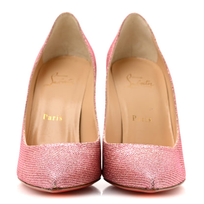 Christian Louboutin Glitter Tisse So Kate 120 Pumps 40 Poudre 3 of 9