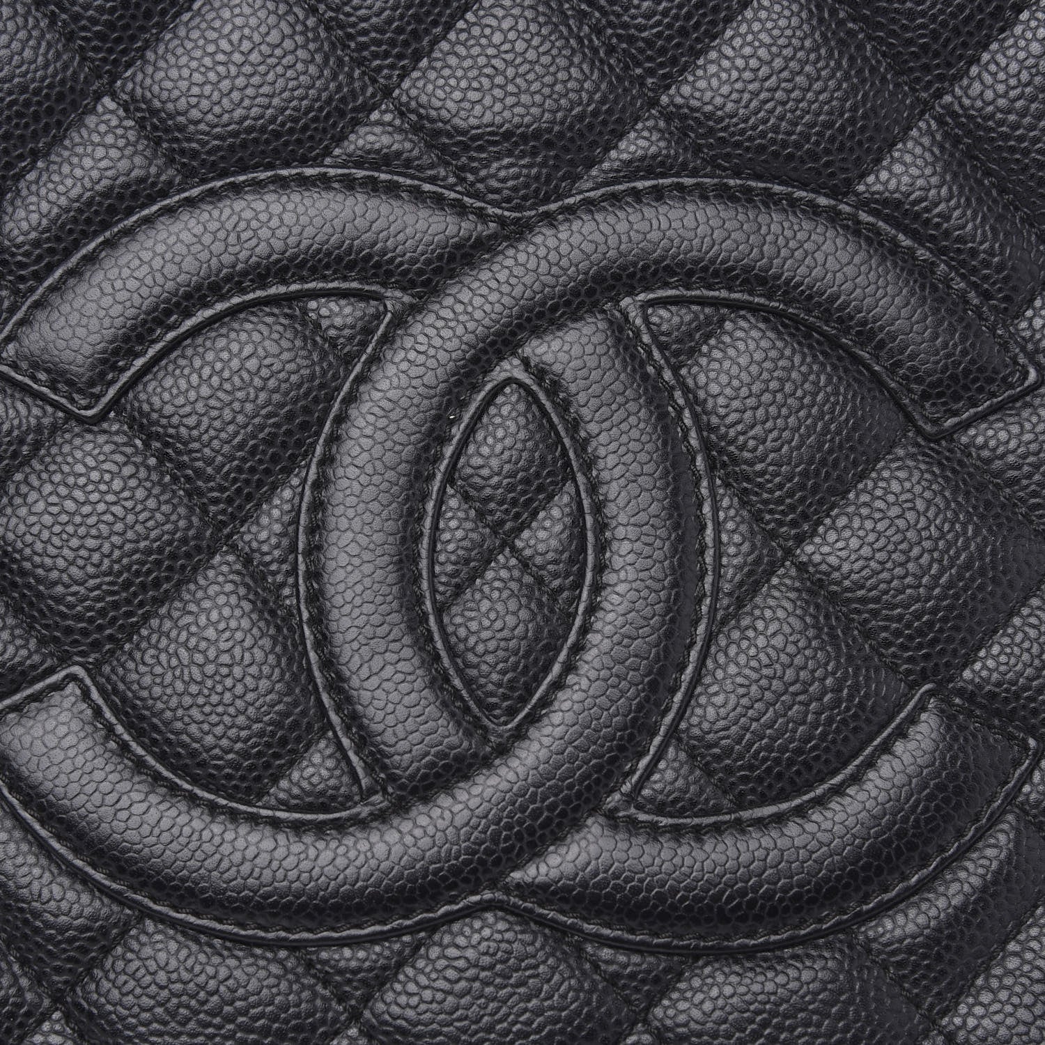Chanel Caviar Quilted Grand Shopping Tote GST Black 13 of 13
