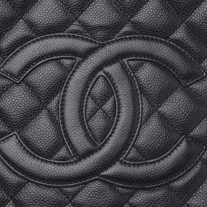 Chanel Caviar Quilted Grand Shopping Tote GST Black 13 of 13