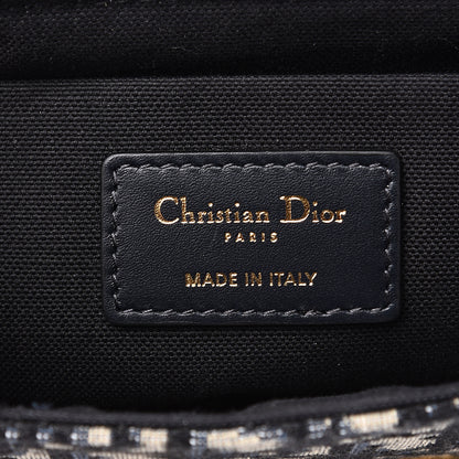 Christian Dior Oblique 30 Montaigne Box Bag Blue 5 of 10